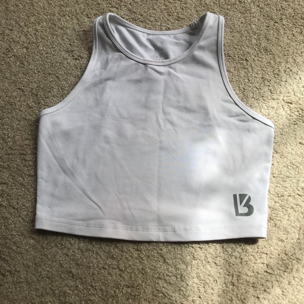 BuffBunny Medium white crop top